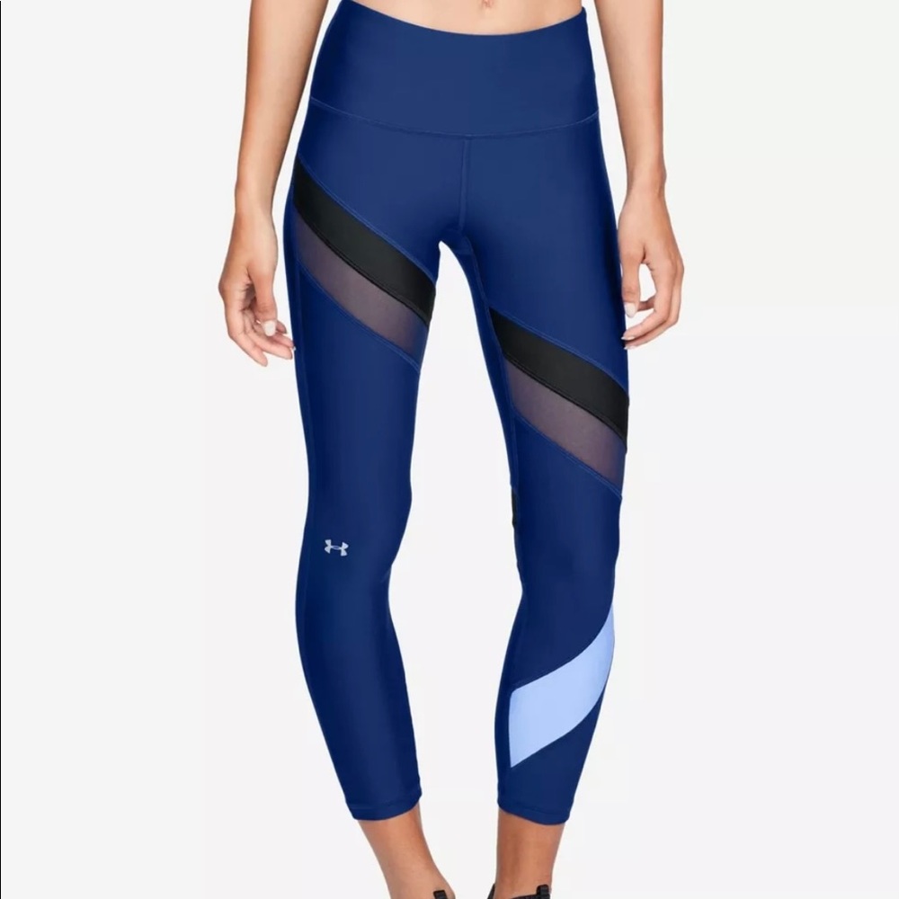 Under Armour Heatgear Crop Compression Legging Size M